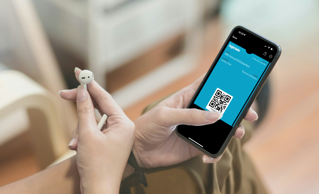 Big Tickets mobile wallet integration with Apple Wallet and Google Wallet